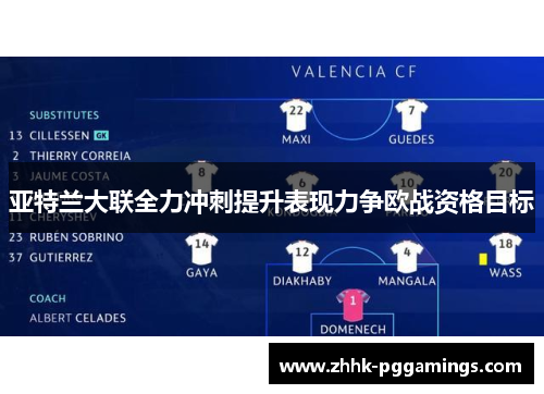 亚特兰大联全力冲刺提升表现力争欧战资格目标 亚特兰大联全力冲刺提升表现力争欧战资格目标