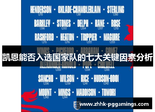 凯恩能否入选国家队的七大关键因素分析